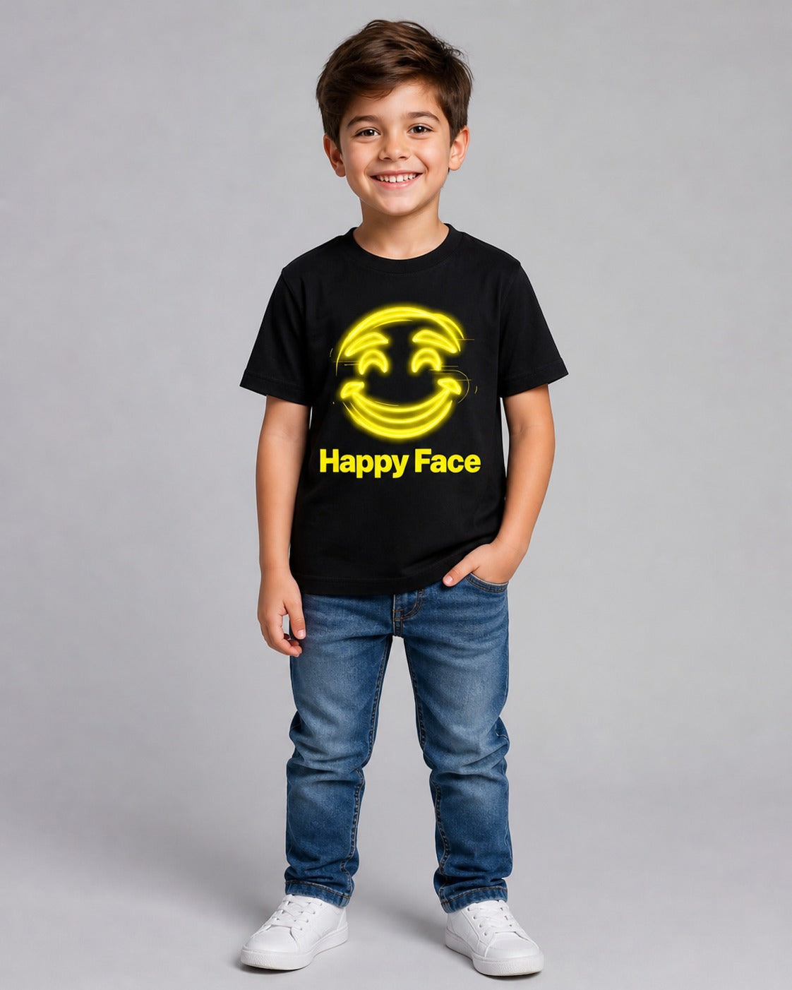 Kids Regular Fit 180 GSM 100% Cotton T-Shirt