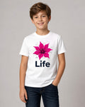 Kids Regular Fit 180 GSM 100% Cotton T-Shirt