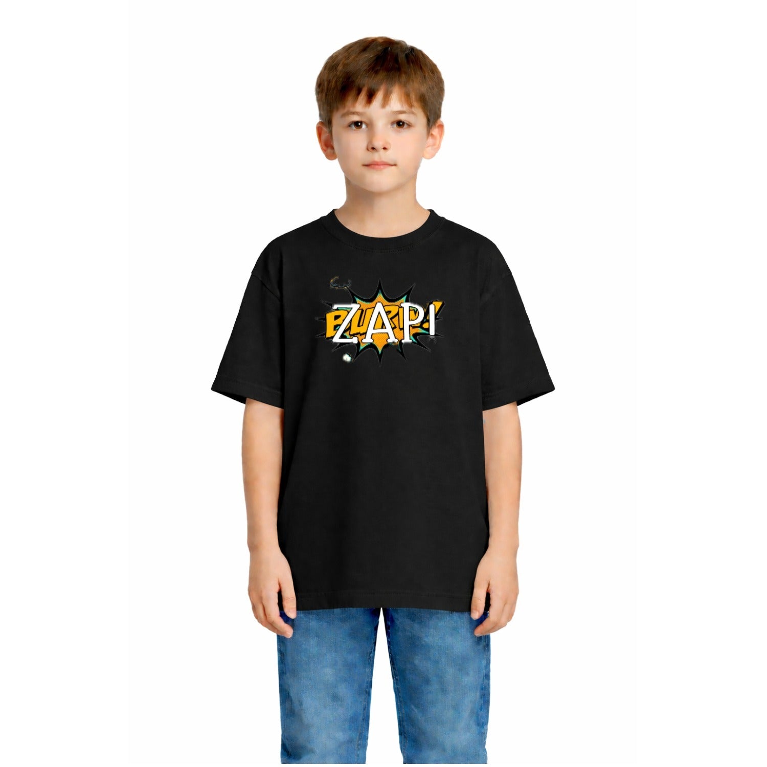 Kids Regular Fit 180 GSM 100% Cotton T-Shirt